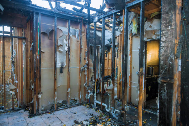 Professional Fire Damage Removal technician working in Ringgold, LA